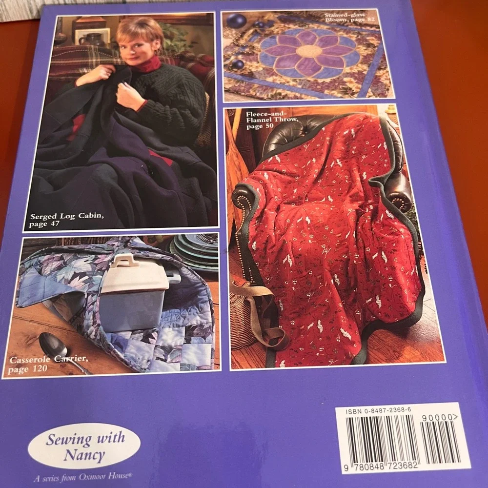 Nancy Zieman‎ 10 20 30 Minutes to Quilt Hardcover Book 2000 Sewing with Nancy